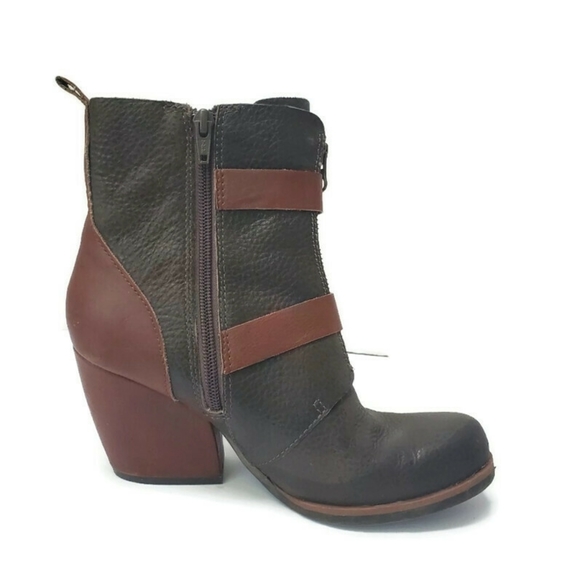 KORKS Richard Slate Leather Calf Boot Comfort Sz 6.5 - EUC! Boho Western… - Picture 4 of 13